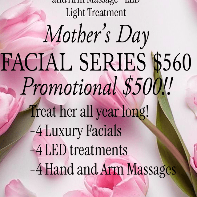 Mothers Day Facial Series at M.K Beauty in Milford, IL